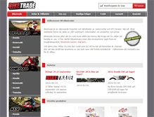 Tablet Screenshot of biketrade.se